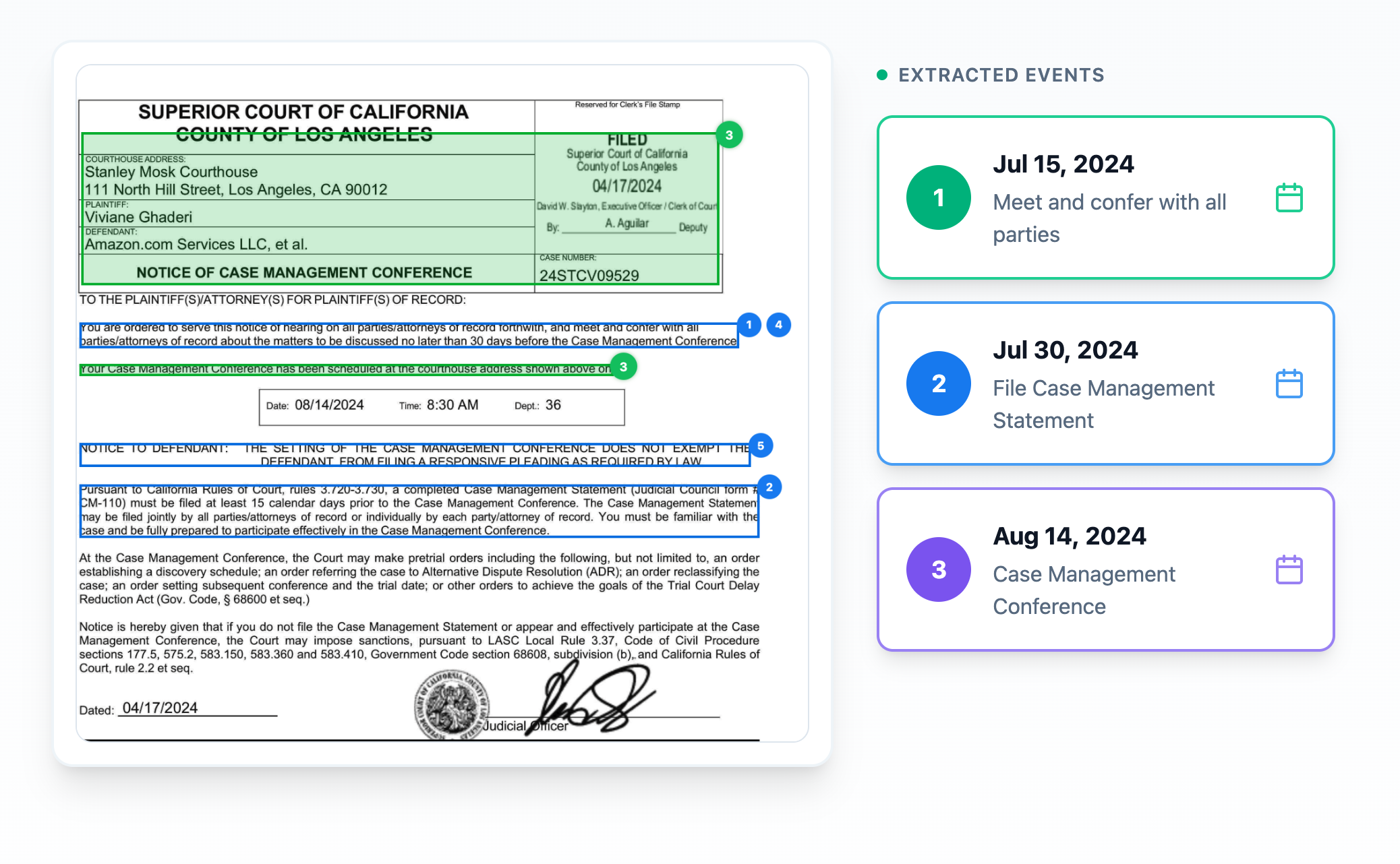 VERA Schedule Assistant extracting dates and syncing to calendar tools
